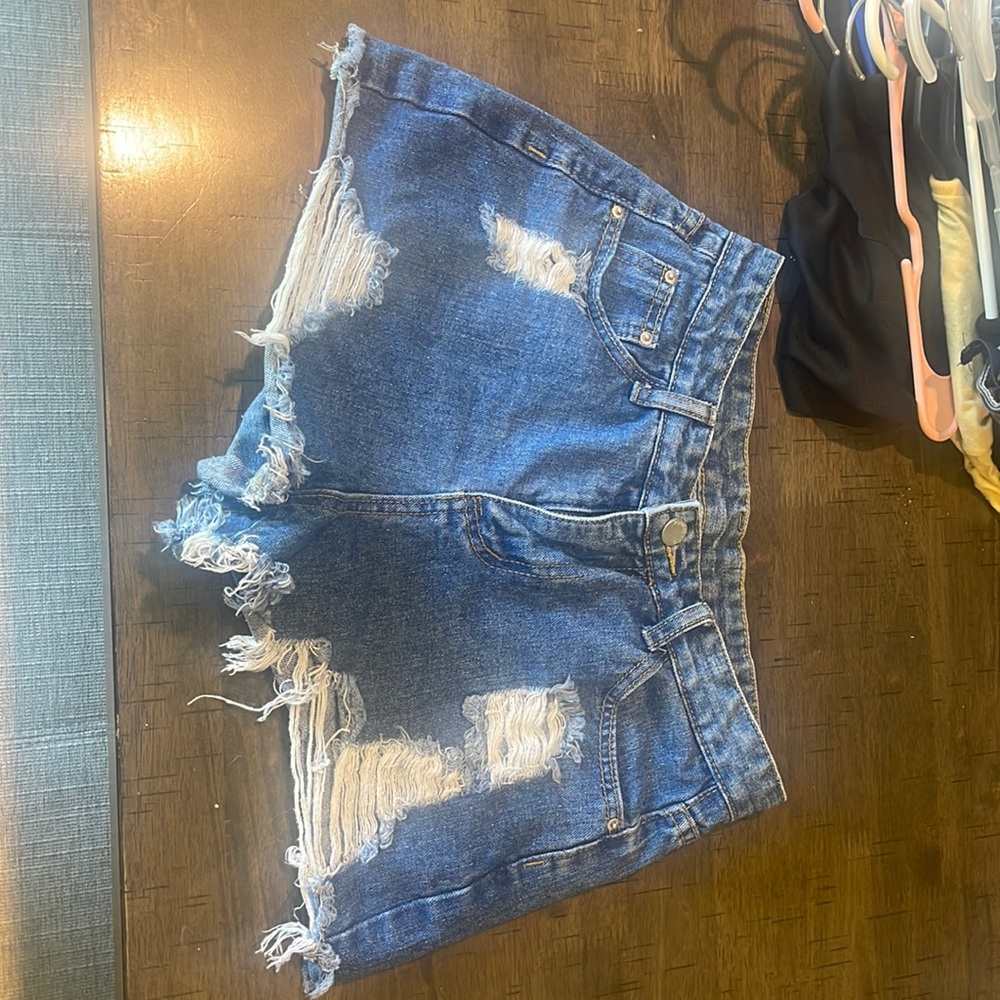 Womens Shein denim shorts. Sz small